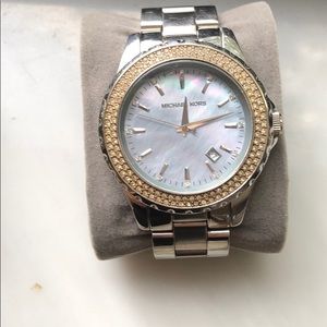 Michae Kors Mother of pearl watch